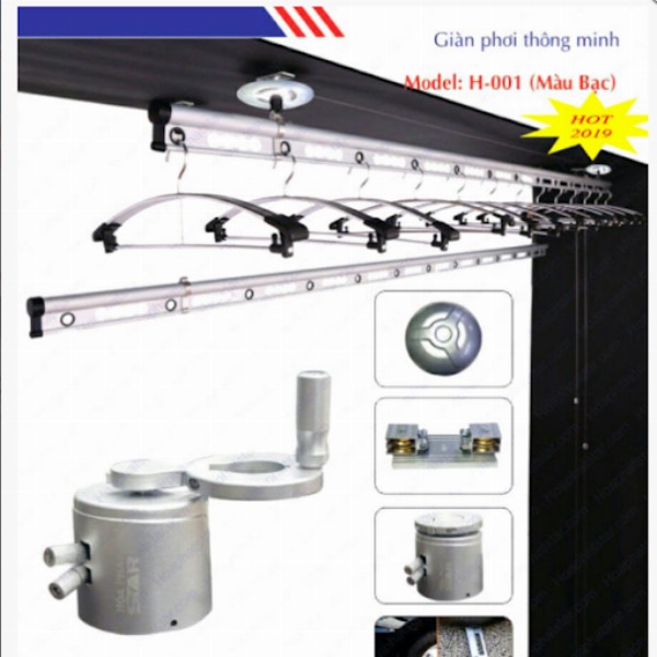 giàn phơi thông minh quận 8