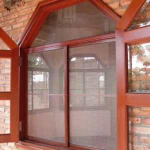 Cửa Lưới Chống Muỗi Màu Vân Gỗ